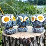 Poly Resin owl showpieces