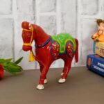 Paper made Printed Horse Showpiece